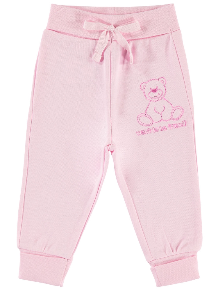 Picture of Wholesale - Civil Baby - Pink - Baby Unisex-Baby Bottoms-62-68 Month (1-1) 2 Pieces 