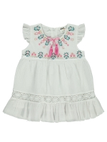 Picture of ECRU Baby Girl-Jumper and Dress-68-74-80-86 Month (1-1-1-1) 4