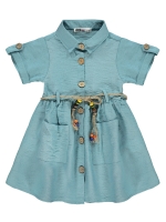 Picture of TURQUOISE Girls-Jumper and Dress-2-3-4-5 YEAR (1-1-1-1) 4