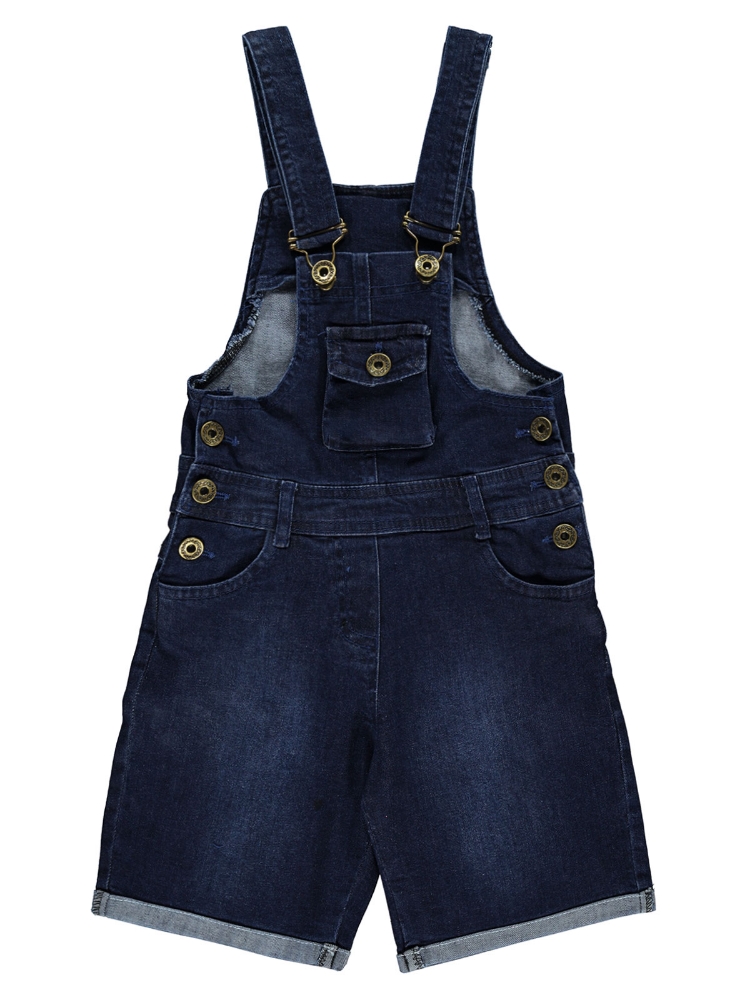 Picture of Wholesale - Civil Girls - Dark Blue - Girls-Dungarees-6-7-8-9 Year (1-1-1-1) 4 Pieces 