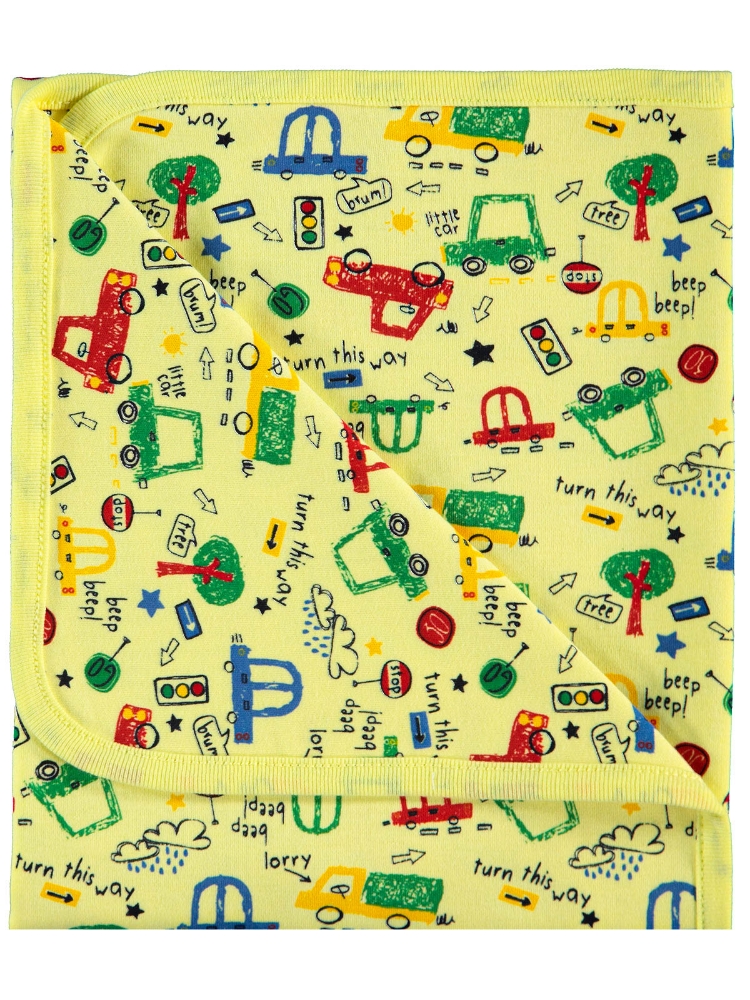 Picture of YELLOW Baby Boy-Blanket and Swaddle-S SIZE (1 LI) 1