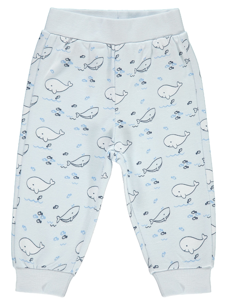 Picture of Wholesale - Civil Baby - Blue - Baby Boy-Baby Bottoms-62-68-74-80 Month ( 1-1-1-1) 4 Pieces 