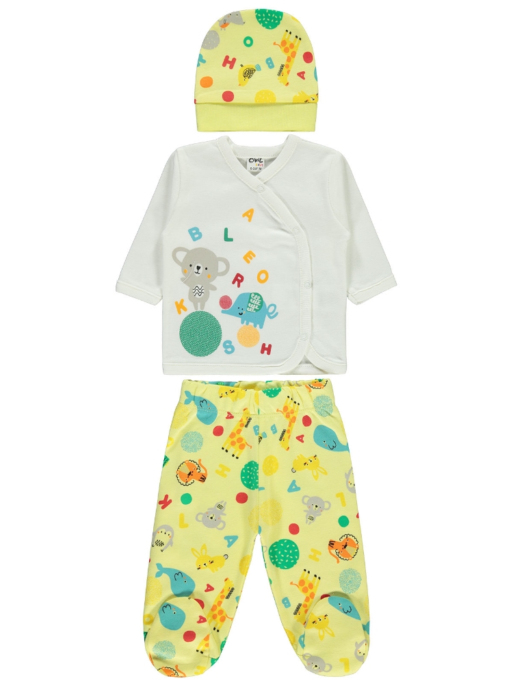 Picture of YELLOW Baby Boy-Snapsuit Sets-56 Month ( 2 Li ) 2