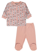 Picture of POWDER Baby Girl-Pajama Set-50-56-62-68 (1-1-1-1) 4