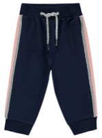 Picture of Wholesale - Civil Baby - Navy - Baby Girl-Track Pants-68-74-80-86 Month (1-1-1-1) 4 Pieces 