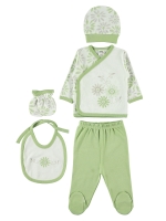 Picture of GREEN Baby Girl-Snapsuit Sets-56 Month ( 2 Li ) 2