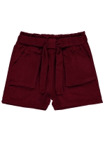 Picture of burgundy Girls-Shorts-6-7-8-9 YEAR (1-1-1-1) 4