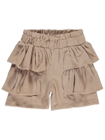 Picture of BEIGE Girls-Shorts-6-7-8-9 YEAR (1-1-1-1) 4