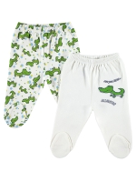 Picture of Wholesale - Civil Baby - Ecru - Baby Boy-Baby Bottoms-56-62-68 Month(1-1-1) 3 Pieces 