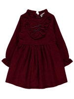 Picture of burgundy Girls-Jumper and Dress-2-3-4-5 YEAR (1-1-1-1) 4