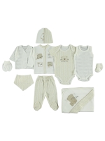Picture of ECRU Baby Unisex-Snapsuit Sets-50 Month (1) 1