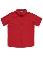 Picture of Wholesale - Civil Boys - Red - Boys-Shirt-10-11-12-13 Year  (1-1-1-1) 4 Pieces 