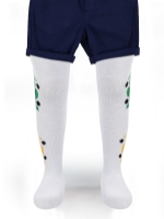 Picture of Wholesale - Civil Boys - White - Boys-Tights-3 Year (Of 4) 4 Pieces 