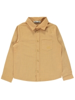 Picture of Wholesale - Civil Boys - Soft Yellow - Boys-Shirt-6-7-8-9 Year (1-1-1-1) 4 Pieces 
