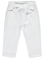 Picture of Wholesale - Civil Baby - White - Baby Girl-Trousers-68-74-80-86 Month (1-1-1-1) 4 Pieces 