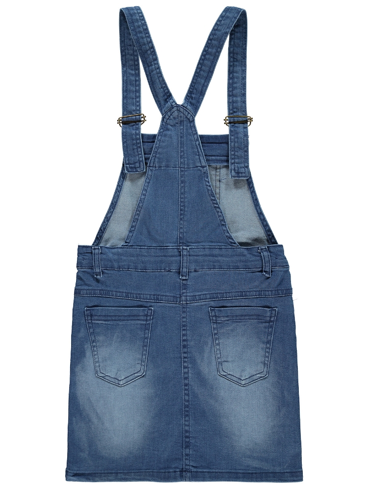 Picture of Wholesale - Civil Girls - Light Blue - Girls-Dungarees-6-7-8-9 Year (1-1-1-1) 4 Pieces 