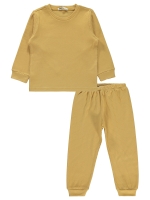 Picture of Wholesale - Civil Girls - Mustard - Boys-Pajama Set-2-3-4-5 Year (1-1-1-1) 4 Pieces 
