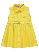 Picture of Wholesale - Civil Girls - Yellow-Black - Girls-Jumper and Dress-2-3-4-5 Year (1-1-1-1) 4 Pieces 