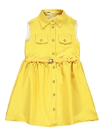 Picture of Wholesale - Civil Girls - Yellow-Black - Girls-Jumper and Dress-6-7-8-9 Year (1-1-1-1) 4 Pieces 