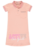 Picture of Wholesale - Civil Girls - Pink-Marl - Girls-Jumper and Dress-6-7-8-9 Year (1-1-1-1) 4 Pieces 
