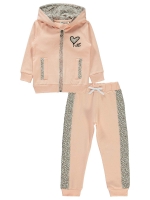 Picture of Wholesale - Civil Girls - Pink-Marl - Girls-Tracksuit-2-3-4-5 Year (1-1-1-1) 4 Pieces 