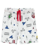 Picture of Wholesale - Civil Boys - White - Boys-Shorts-2-3-4-5 Year (1-1-1-1) 4 Pieces 