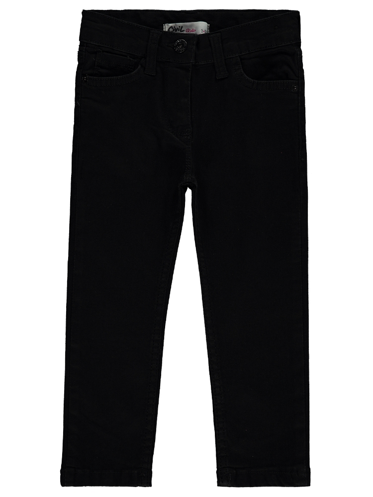 Picture of Wholesale - Civil Girls - Black - Girls-Trousers-2-3-4-5 Year (1-1-1-1) 4 Pieces 