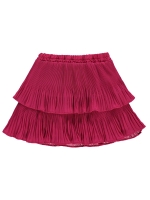 Picture of Wholesale - Civil Girls - Bordeaux-Crepe - Girls-Skirt-6-7-8-9 Year (1-1-1-1) 4 Pieces 