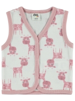 Picture of Wholesale - Civil Baby - Saxe - Baby Girl-Vest-56-62-68-74 (1-1-1-1) 4 Pieces 