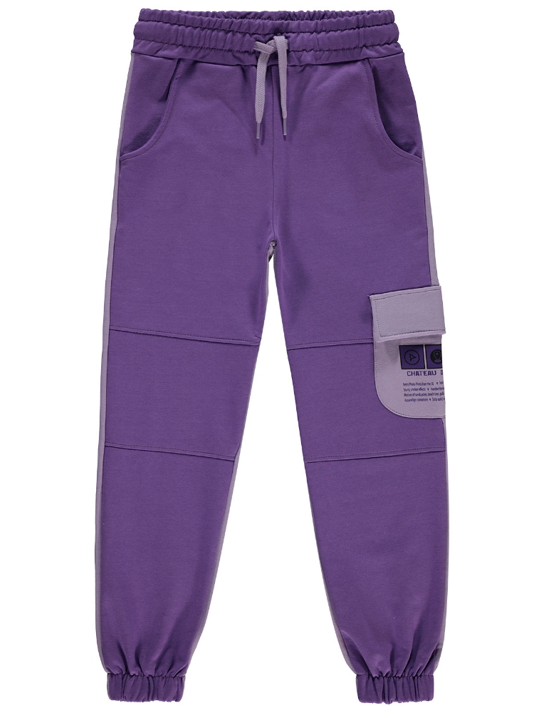 Picture of Wholesale - Civil Girls - Purple - Girls-Track Pants-6-7-8-9 Year (1-1-1-1) 4 Pieces 
