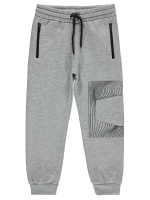 Picture of Wholesale - Civil Boys - Greymarl - Boys-Track Pants-6-7-8-9 Year (1-1-1-1) 4 Pieces 