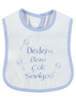 Picture of Wholesale - Civil Baby - Blue - Baby Unisex-Baby Bib-S Size (Of 6) 6 Pieces 