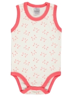 Picture of Wholesale - Misket - Light Pink-Pink - Baby Unisex-Snapsuit-56-62-68-74-80-86 (1-1-1-1-1-1) 6 Pieces 