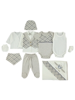 Picture of Wholesale - Civil Baby - Brown - Baby Boy-Snapsuit Sets-50 Month (1) 1 Pieces 