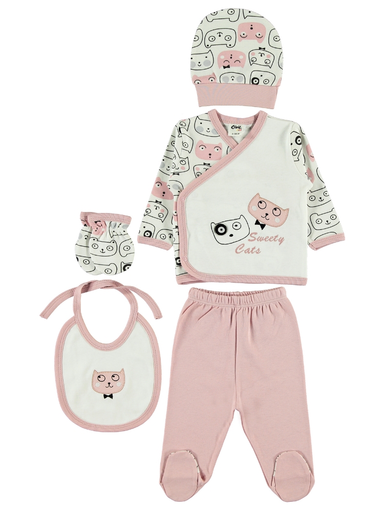 Picture of Wholesale - Civil Baby - Saxe - Baby Girl-Snapsuit Sets-56 Month ( Of 2 ) 2 Pieces 