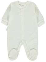 Picture of Wholesale - Civil Baby - Ecru - Baby Boy-Bodysuit-56-62-68 Month(1-1-1) 3 Pieces 