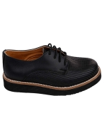 Picture of Wholesale - Civil Class - Black - Boys-Classic Shoes-26-27-28-29-30 Number (1-1-1-1-1) 5 Pieces 