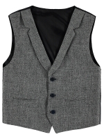 Picture of Wholesale - Civil Class - Grey - Boys-Vest-10-11-12-13 Year  (1-1-1-1) 4 Pieces 