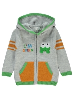 Picture of Wholesale - Civil Boys - Grey - Boys-Cardigan-2-3-4-5 Year (1-1-1-1) 4 Pieces 