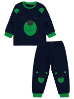 Picture of Wholesale - Civil Boys - Navy - Boys-Pajama Set-2-3-4-5 Year (1-1-1-1) 4 Pieces 