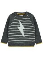 Picture of Wholesale - Civil Boys - Anthracite - Boys-Sweater-2-3-4-5 Year (1-1-1-1) 4 Pieces 