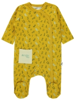Picture of Wholesale - Civil Baby - Mustard - Baby Boy-Bodysuit-56-62-68 Month(1-1-1) 3 Pieces 