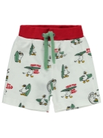Picture of Wholesale - Civil Baby - Ecru - Baby Boy-Shorts-68-74-80-86 Month (1-1-1-1) 4 Pieces 