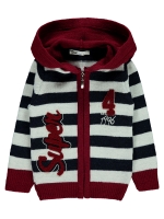 Picture of Wholesale - Civil Boys - Burgundy - Boys-Cardigan-2-3-4-5 Year (1-1-1-1) 4 Pieces 