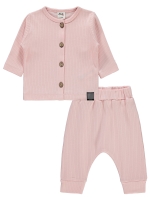 Picture of Wholesale - Civil Baby - Pink - Baby Girl-Sets-56-62-68-74-80-86 (1-1-1-2-2-2) 9 Pieces 