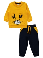 Picture of Wholesale - Civil Baby - Mustard - Baby Boy-Sets-68-74-80-86 Size (1-1-2-2) 6 Pieces 