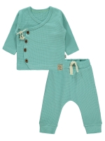 Resim Toptan - Civil Baby - Mint - Bebek Erkek-Pijama Takımı-68-74-80-86 AY (1-1-1-1) 4 Adet 