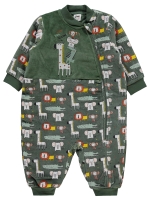 Picture of Wholesale - Civil Baby - Khaki - Baby Boy-Sleepıng bag-80-86 (1-1) 2 Pieces 