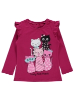 Picture of Wholesale - Civil Girls - Bordeaux-Crepe - Girls-Body and Tunic-2-3-4-5 Year (1-1-1-1) 4 Pieces 