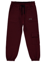 Picture of Wholesale - Civil Boys - Burgundy - Boys-Track Pants-6-7-8-9 Year (1-1-1-1) 4 Pieces 